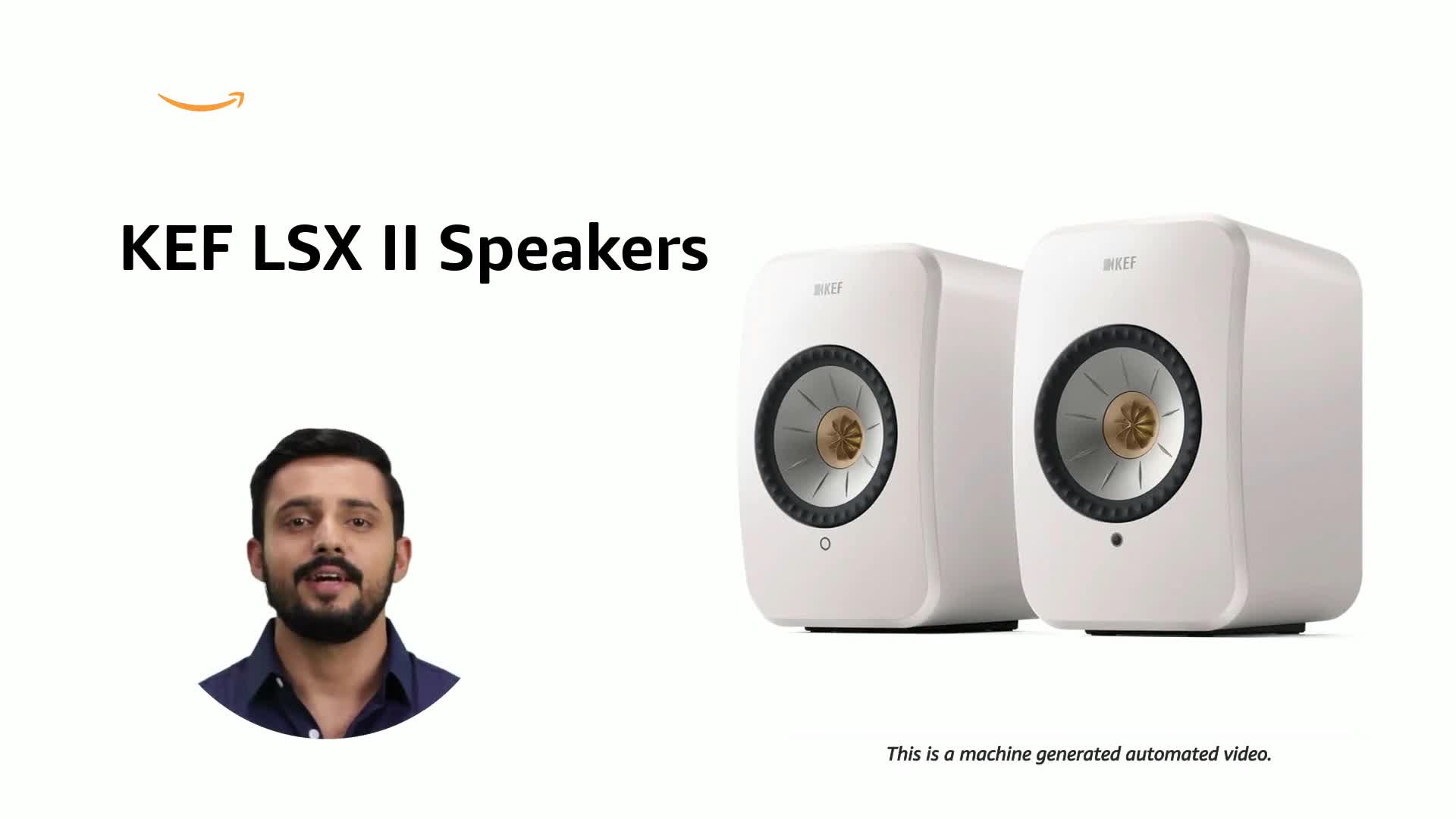 KEF LSX II Wireless HiFi Speaker System (Mineral White